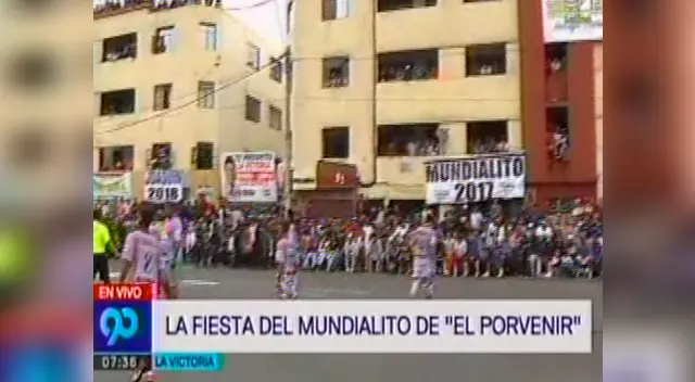 Así se vive la fiesta del fútbol macho en El Mundialito de "El Porvenir" en La Victoria Así se vive la fiesta del fútbol macho en El Mundialito de "El Porvenir" en La Victoria