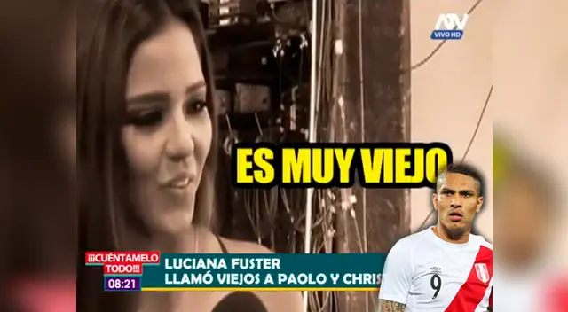 Luciana Fuster no dejó a nadie con cabeza con sus comentarios