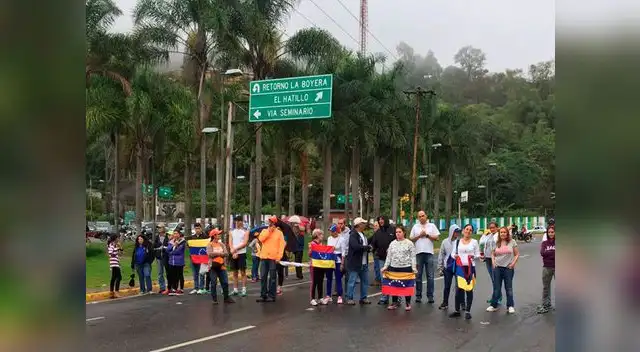 Organizan Trancazo en protesta contra decisión de Nicolás Maduro Organizan Trancazo en protesta contra decisión de Nicolás Maduro