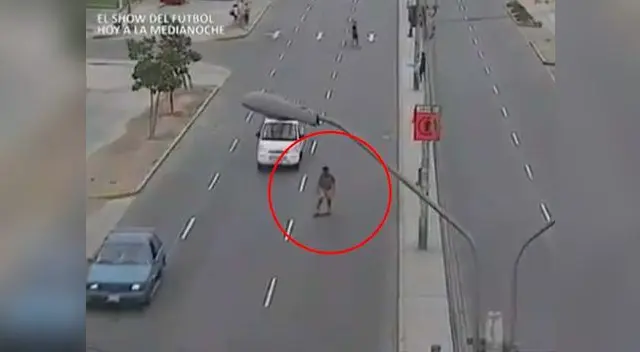 Skater fue atropellado luego de imprudente maniobra Skater fue atropellado luego de imprudente maniobra