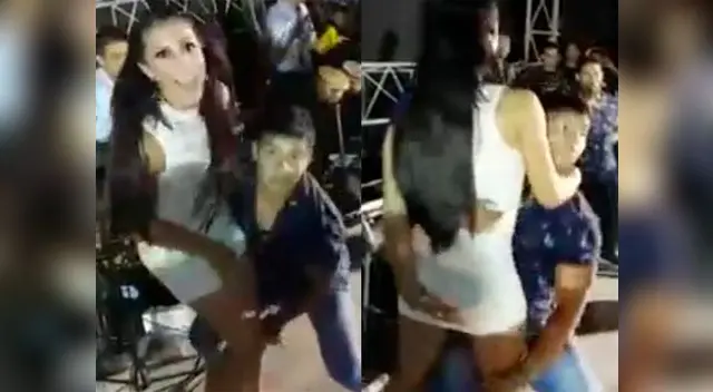 Luce sus encantos en polémico baile Luce sus encantos en polémico baile