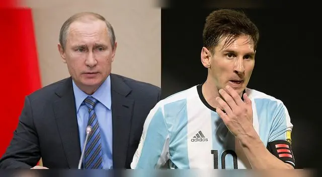 Putin habría presionado para que la FIFA perdone a Messi