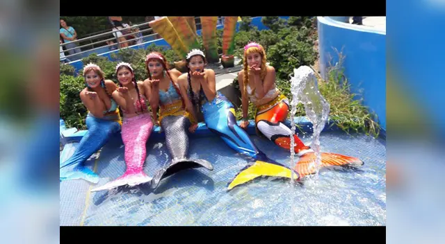 Las sirenas del acuario más grande del país en Huachipa serán bautizadas este domingo Las sirenas del acuario más grande del país en Huachipa serán bautizadas este domingo