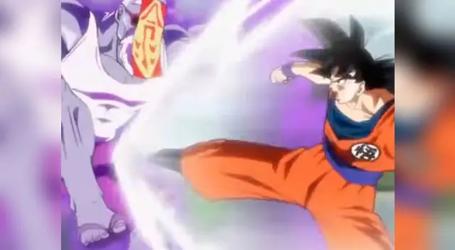 Gokú se enfrentó en una tensa batalla contra Muten Roshi Gokú se enfrentó en una tensa batalla contra Muten Roshi