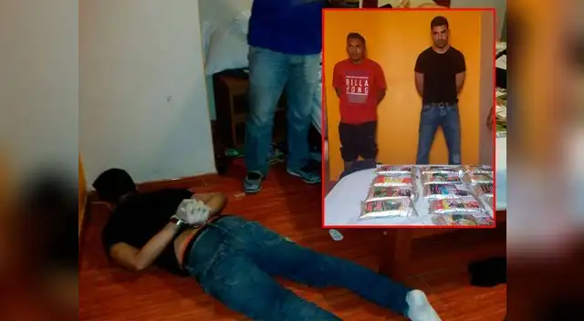 Captura del hermano de Mario Irivarren en hostal de Los Olivos Captura del hermano de Mario Irivarren en hostal de Los Olivos