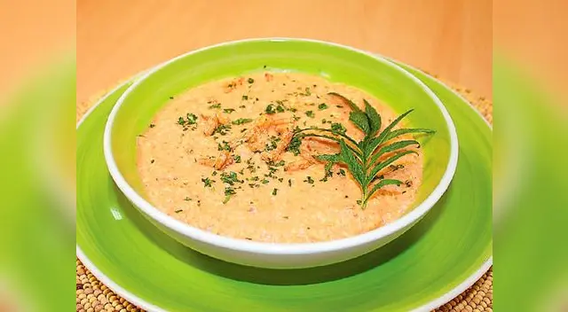 Quinua con camaroncitos chinos Quinua con camaroncitos chinos