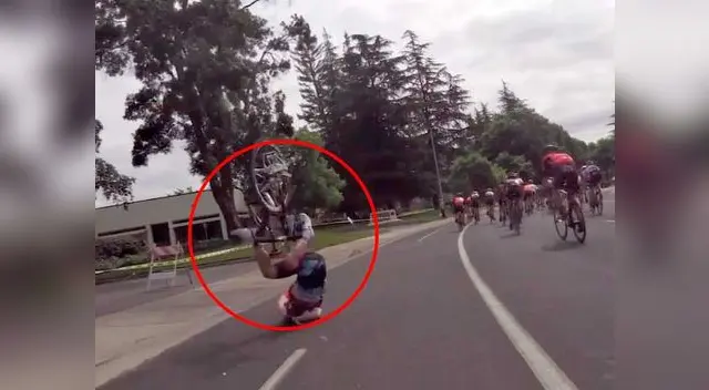 competencia de ciclismo tuvo un terrible final competencia de ciclismo tuvo un terrible final