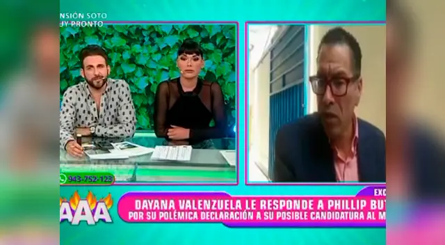 El conductor le mandó un fuerte mensaje por sus palabras despectivas contra Dayana El conductor le mandó un fuerte mensaje por sus palabras despectivas contra Dayana