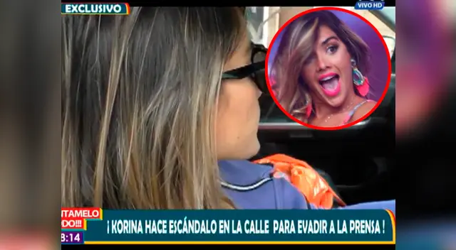 Korina Rivadeneira se mostró más molesta que nunca ante la prensa
