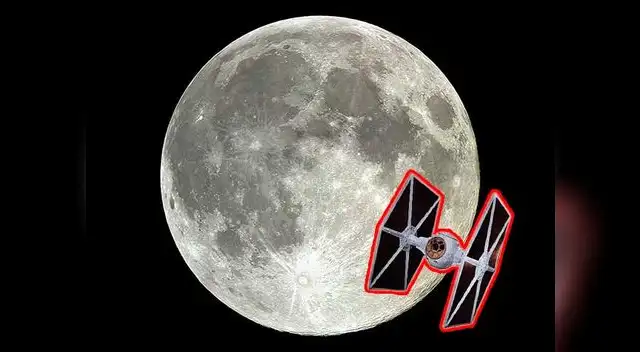 Se encuentra un 'tanque' varado en la superficie lunar Se encuentra un 'tanque' varado en la superficie lunar