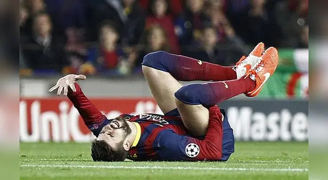 Piqué será baja en Barcelona