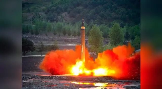 Potente misil coreano Potente misil coreano