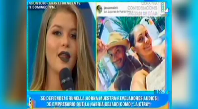 Brunella continúa siendo sindicada como 'la otra' de la historia