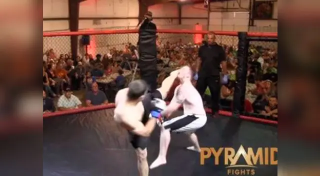 Nadie esperó que el combate terminara en 4 segundos Nadie esperó que el combate terminara en 4 segundos