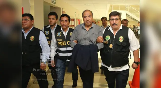 Poder Judicial dictó dos dias de detención preliminar contra ex gobernador del Cusco Jorge Acurio Tito Poder Judicial dictó dos dias de detención preliminar contra ex gobernador del Cusco Jorge Acurio Tito