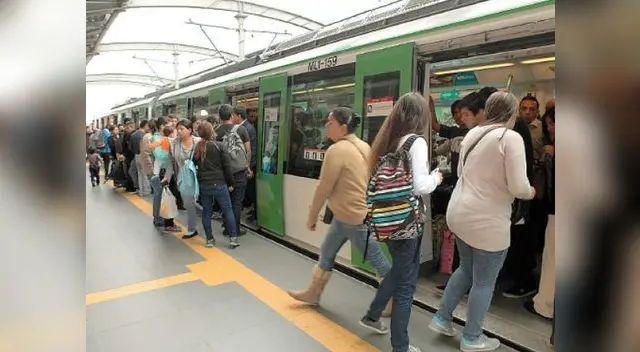 Estaciones del Metro de Lima tienen vigilancia de policía ferroviaria