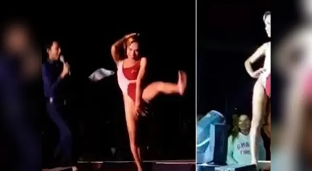 El Miss Gay Waka Waka tuvo un mal momento durante su perfomance El Miss Gay Waka Waka tuvo un mal momento durante su perfomance