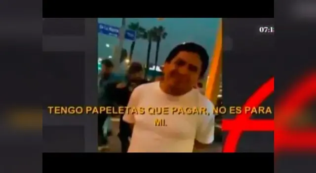 Sujeto roba celular a mujer y justifica su accionar Sujeto roba celular a mujer y justifica su accionar