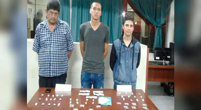 Fueron detenidos tras cobrar el dinero de la extorsión