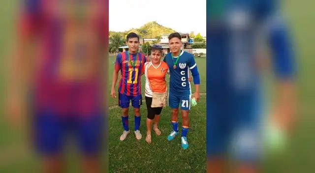 Joel el goleador  y David el arquero, primos de Miguel Trauco del sarita Colonia destacan en la Provincial 