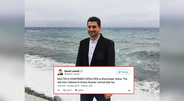 Periodista tuvo que pedir disculpas por esta broma sobre atentado en Manchester Periodista tuvo que pedir disculpas por esta broma sobre atentado en Manchester