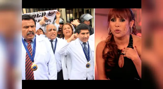 Magaly Medina en la mira de los médicos por sus declaraciones Magaly Medina en la mira de los médicos por sus declaraciones