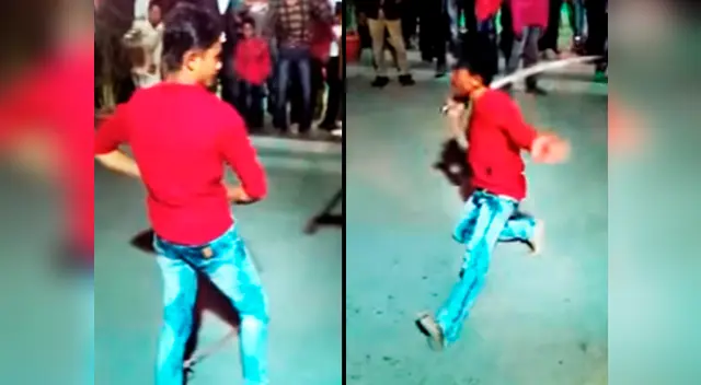 El hombre hizo un mal movimiento en la demostración El hombre hizo un mal movimiento en la demostración