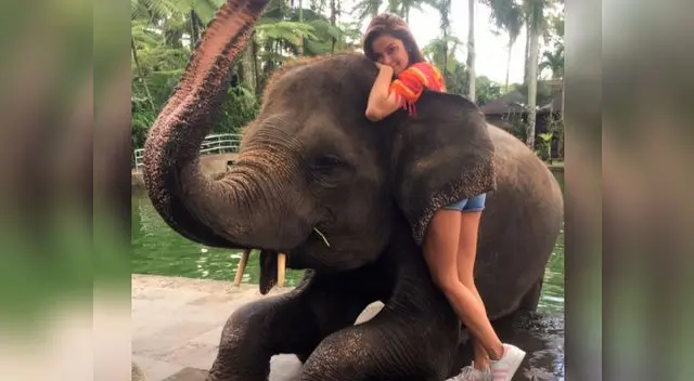 Laura Spoya pasó un desagradable hecho en Indonesia Laura Spoya pasó un desagradable hecho en Indonesia