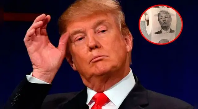 Donald Trump es sensación hasta en los baños Donald Trump es sensación hasta en los baños