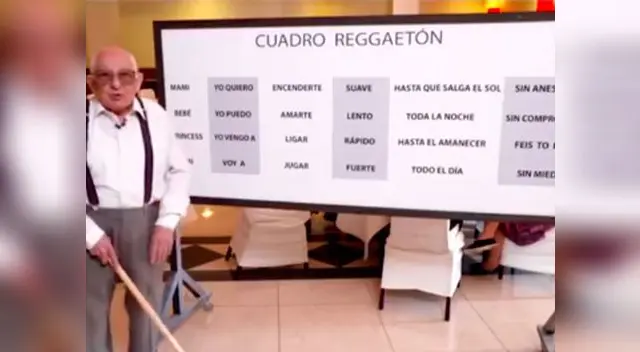 Anciano te enseña cómo hacer reggaetón