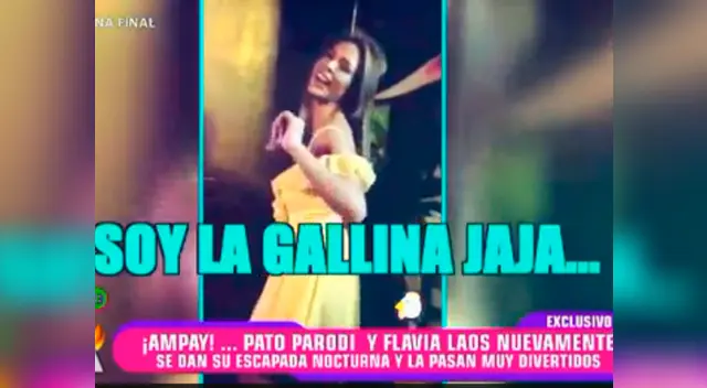 Sheyla Rojas se ríe feliz con su apelativo