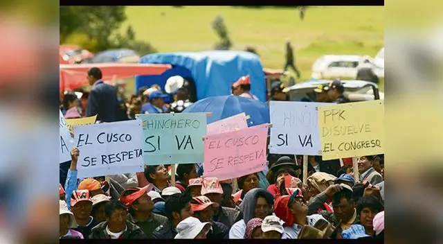 Inició paro de 24 horas para exigir construcción de aeropuerto Chincheros en el Cusco