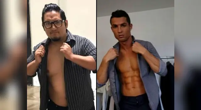 El imitador de Cristiano se está convirtiendo en una celebridad