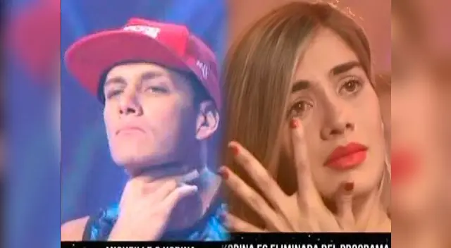 Korina Rivadeneira no pudo evitar quebrarse tras ser eliminada