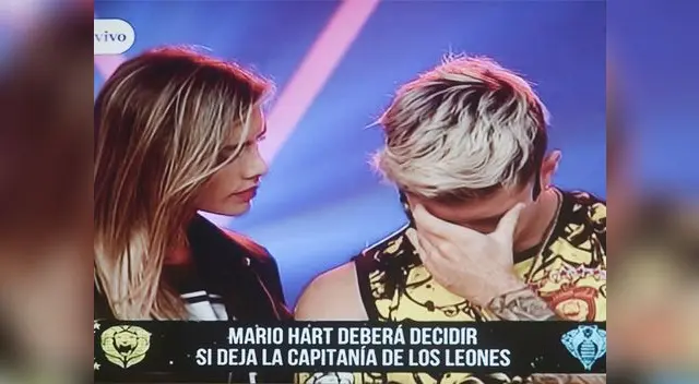 Mario Hart en su peor momento, llora en pleno programa