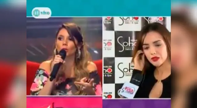 Alexandra Horler  pone en su lugar a Rosángela Espinoza 