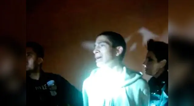 Ladrón pide llorando que llamen a su mamá luego de ser capturado Ladrón pide llorando que llamen a su mamá luego de ser capturado