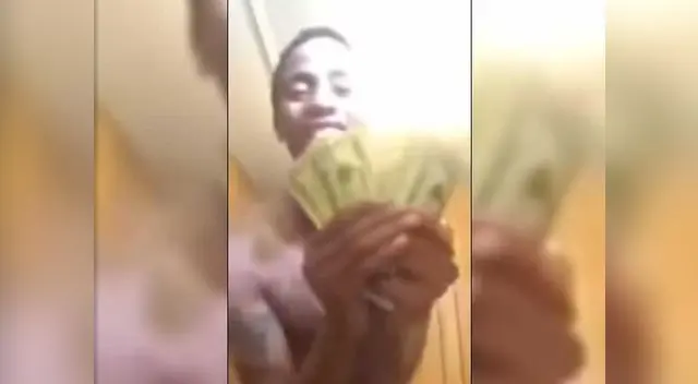 Narco exhibía dinero a través de Facebook cuando fue detenido por la policía Narco exhibía dinero a través de Facebook cuando fue detenido por la policía