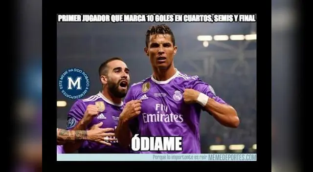 Los mejores 'memes' de Cristiano Ronald en la final de la Champions League