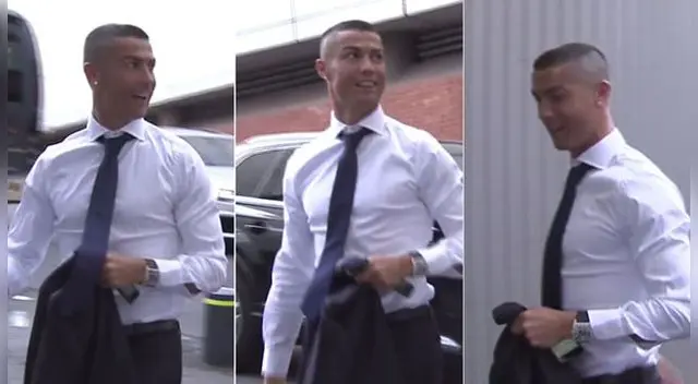 Un nuevo look presentó el portugués Cristiano Ronaldo