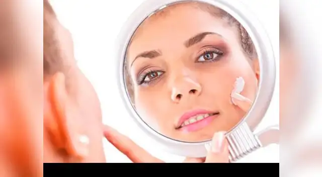 Evitar aplicarse pasta dental sobre el acné