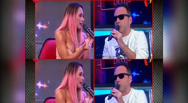 Dorita Orbegoso en 'La Noche es Mía' Dorita Orbegoso en 'La Noche es Mía'