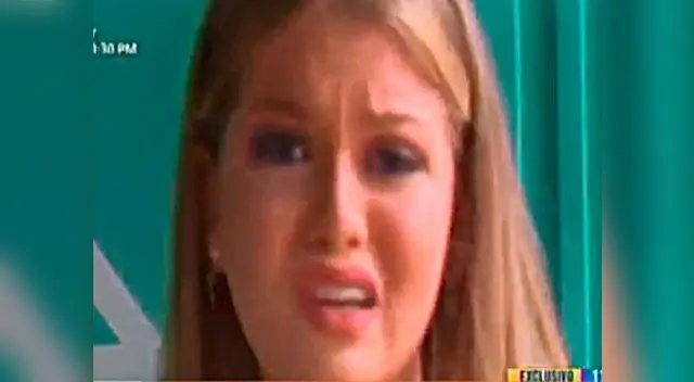 Brunella Horna sufre crisis nerviosa tras escándalos Brunella Horna sufre crisis nerviosa tras escándalos