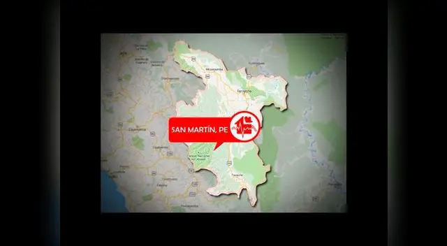 Sismo remeció Tocache Sismo remeció Tocache