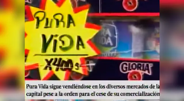 Tarros de leche Pura Vida aún se exhiben en mercados de abastos de Lima