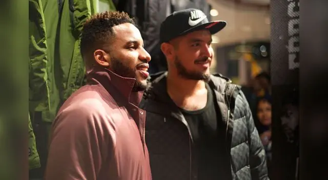 'Loco' Vargas se encontró en evento junto a 'Foquita' y se ganaron algunas bromas.