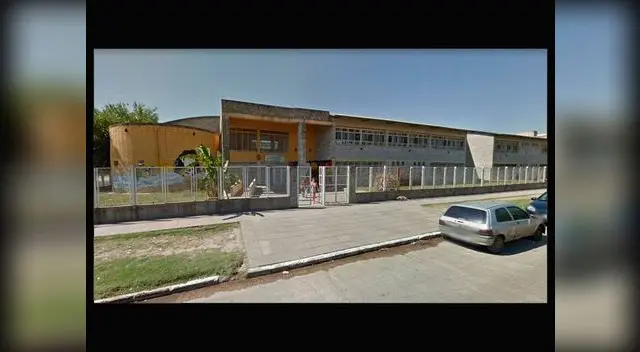 La escuela en que ocurrió el ataque La escuela en que ocurrió el ataque