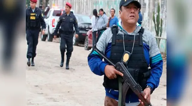 La policía apoyó a conservar el orden en el penal Sarita Colonia