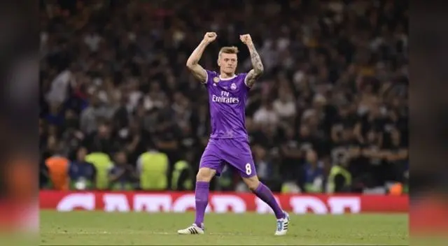 Toni Kroos subastó su camiseta con la que jugó la final de la Champíons League