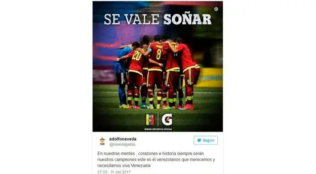 La selección de Venezuela logró un importante título en su historia al quedar segundo en campeonato mundial SUB 20 La selección de Venezuela logró un importante título en su historia al quedar segundo en campeonato mundial SUB 20